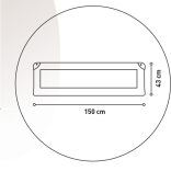 Leesésgátló 150 cm 18 hó - 5 év