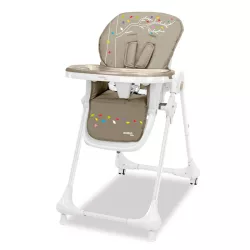   Wheels etetőszék duplatálcás 2-keréken 6hó - 3 év, max. 15 kg-ig
