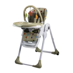   Manet etetőszék duplatálcás 6-36 hó kétkerekű, 15 kg-ig