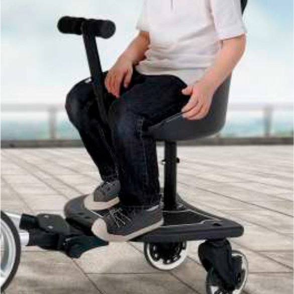 Testvérfellépő üléssel - babakocsihoz univerzális