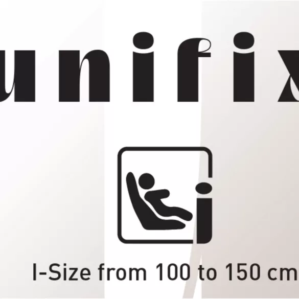 UniFix i-Size 100-150 cm összecsukható gyerekülés isofix-es