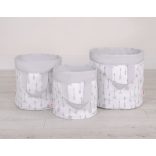 Prémium Kifordítható Játéktároló - L - Szürke - Szürke nyilak