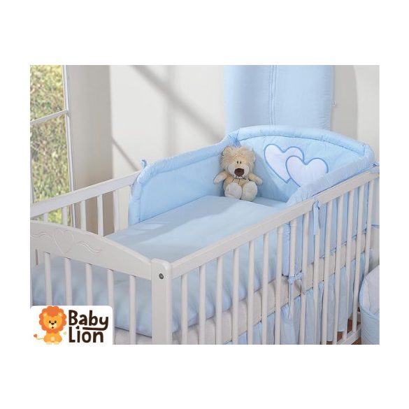 BabyLion Prémium 3 részes ágyneműhuzat szett - HH - Kék