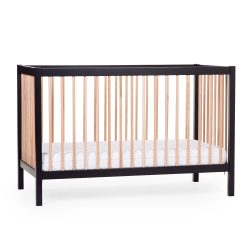 COT 97 - Babaágy - 120x60Cm Fekete / Fa