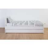 CHILDHOME Ágyrács - 120 cm - Fa - Fehér