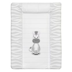 Puha pelenkázó lap 50x70cm -Zebra