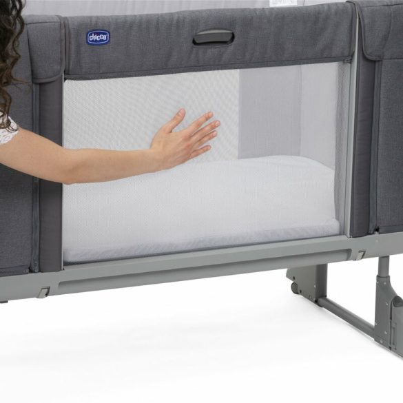 Chicco Next 2 Me Forever 3in1 átalakítható bölcső - Slate Grey