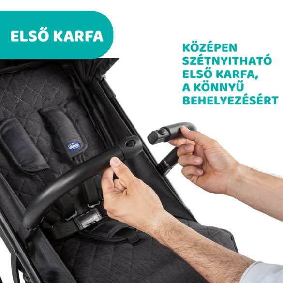 TROLLEYme babakocsi automata zárral 0-15 kg, 0-3 év