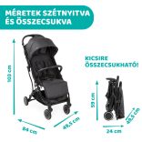 TROLLEYme babakocsi automata zárral 0-15 kg, 0-3 év