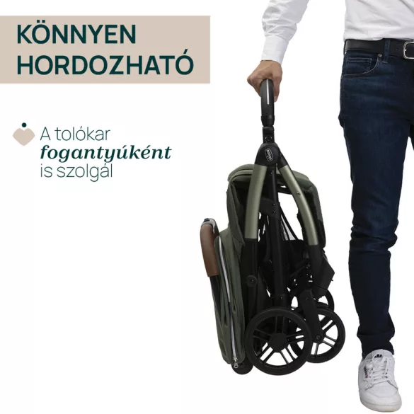 Goody XPlus babakocsi 22 kg-ig automata, egykezes összecsukással