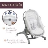 Baby Hug PRO 5in1 bölcső-etetőszék-szék 0-15 kg , 0-3 év