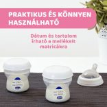 NaturalFellingTejtároló 4x150 ml anyatej tárolás, multifunkciós tárolók