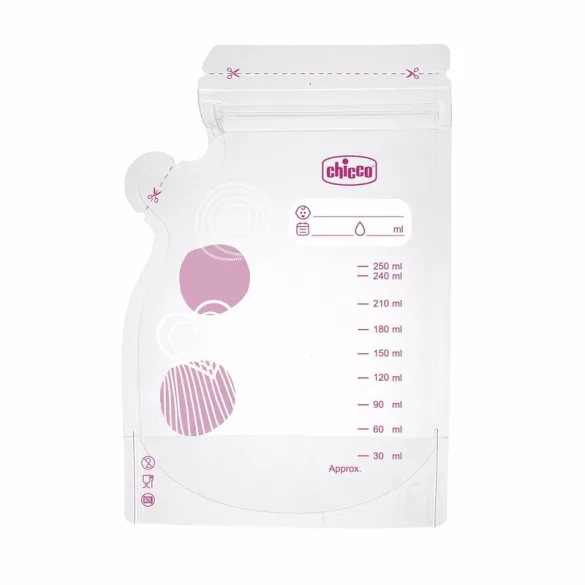 Anyatejgyűjtő zacskó 30 db elősterilizált