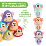Monkey Strike - majmos bowling és építőjáték aktív sport és játék