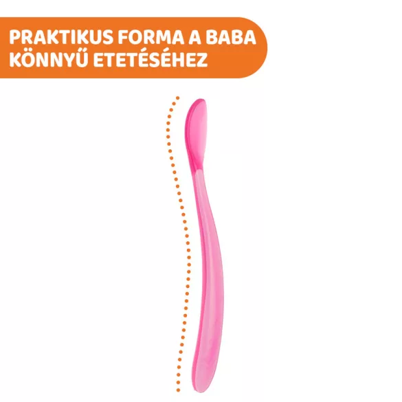 Szilikon kanál hajlékony fejrésszel 2 db csúszásmentes fogás