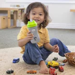 Kids Pop Up Cup 350ml szívószálas kulacs 2év+ 0% BPA
