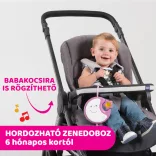 Next 2 Dreams zenélő forgóka - éjszakai fény rózsaszín