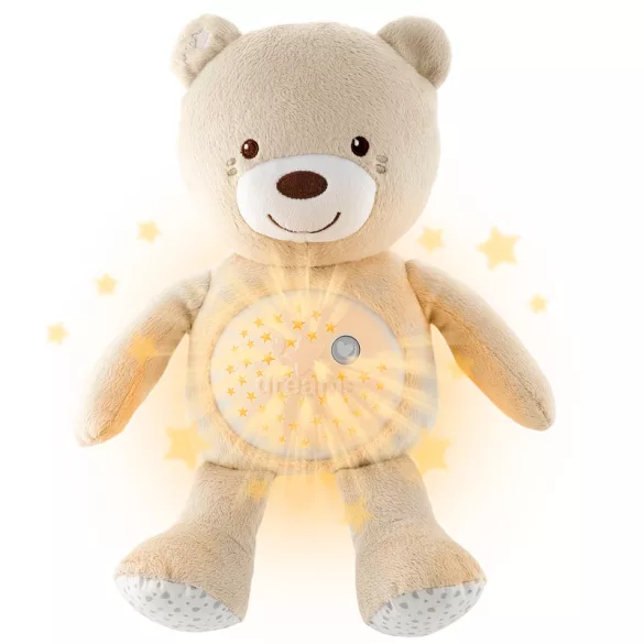Baby Bear plüss maci projektor vetítő és éjszakai lámpa
