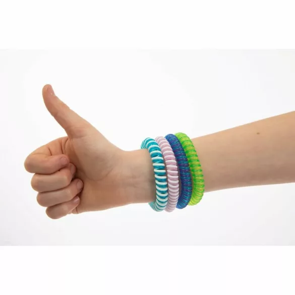 Natural Bracelet - illatosított karkötő 1 db citronellával illatosított, vízálló