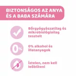 Melltörlőkendő szoptatás előtt és után - 72 db E-vitaminnal, Glicerinnel és prebiotikus Biolin®-nal