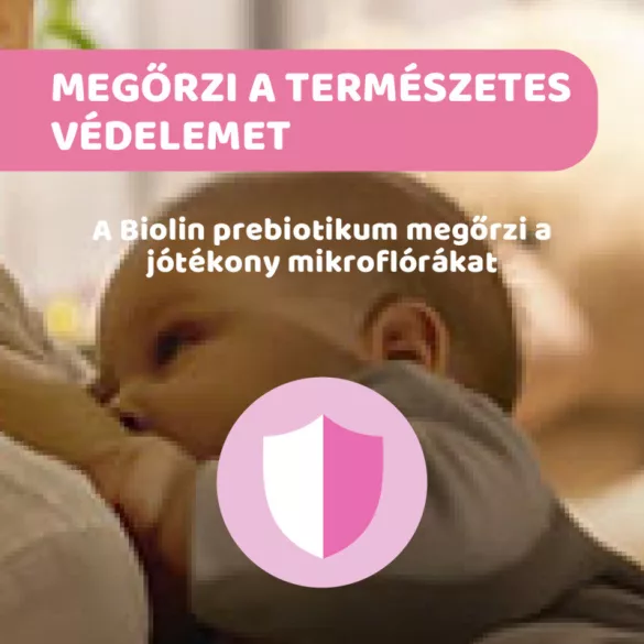Melltörlőkendő szoptatás előtt és után - 72 db E-vitaminnal, Glicerinnel és prebiotikus Biolin®-nal