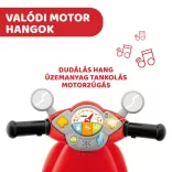 Vespa Primavera robogó 12-36 hó lábbal hajtós piros