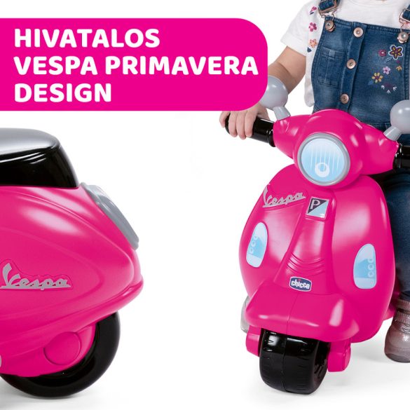 Vespa Primavera robogó 1-3 év lábbal hajtós rózsaszín
