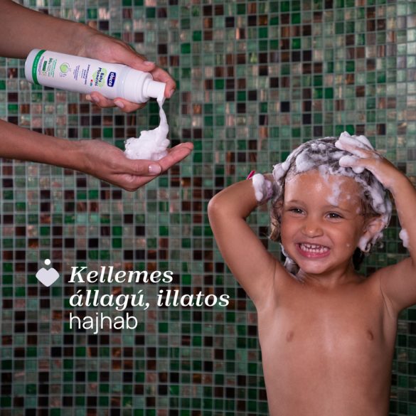 Hab sampon & kondicionáló 150 ml - Baby Moments Kids mandula és őszibarack kivonattal