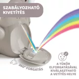 Rainbow Bear - Szivárvány maci zene-fény projektor elemes