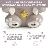 Rainbow Bear - Szivárvány maci zene-fény projektor elemes