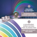 Rainbow Bear - Szivárvány maci zene-fény projektor elemes