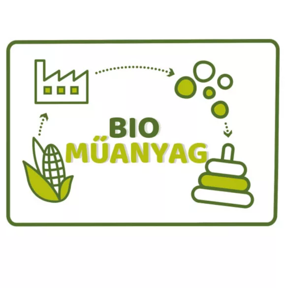 Molly csigás rágóka ECO+ bioműanyag felhasználásával