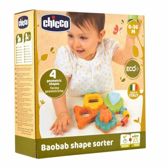 Baobab fa formájú kirakós játék ECO+ ökoműanyag