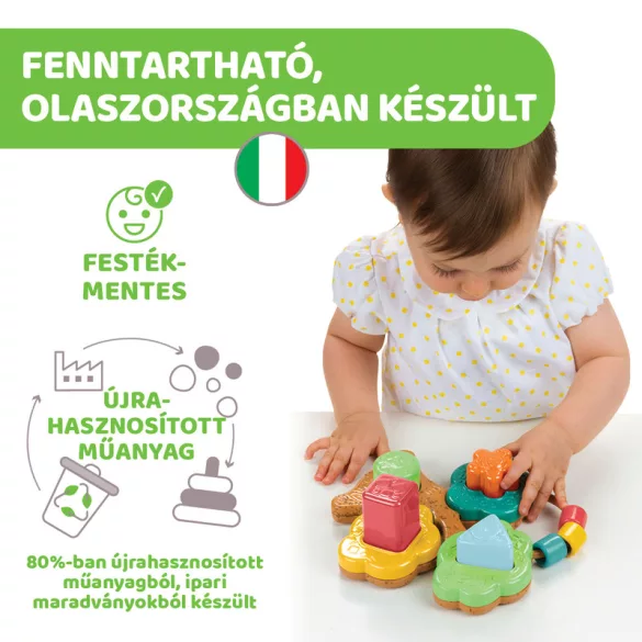 Baobab fa formájú kirakós játék ECO+ ökoműanyag