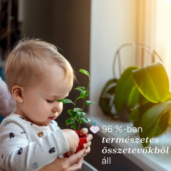 Popsikrém mindennapra 100 ml - cink-oxid mentes, illatmentes 96% természetes