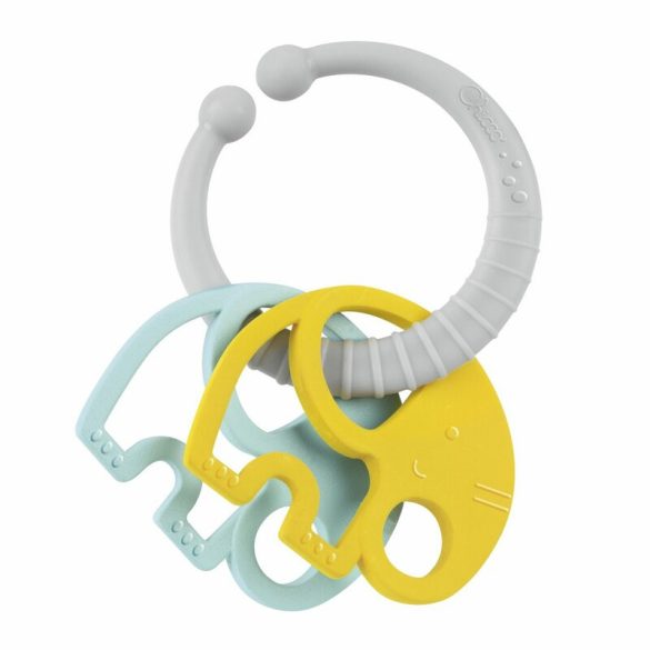 Feeding gift set - Étkezéshez ajándékszett előke-etetőszékjáték-rágóka