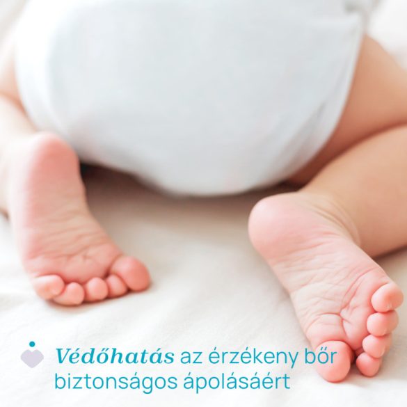 Popsikrém pelenkakiütés ellen 100 ml ,15% cink-oxid, illatmentes 99% természetes