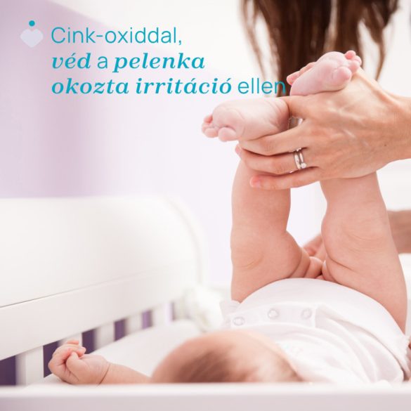 Popsikrém pelenkakiütés ellen 100 ml ,15% cink-oxid, illatmentes 99% természetes