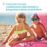 Napszemüveg 24m+ polarizált tükörlencsével UVA-UVB magas védelem