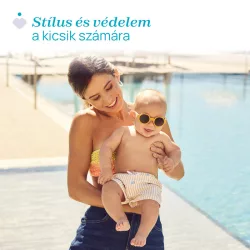 Napszemüveg 0-2 év füstös lencsékkel rugalmas keret