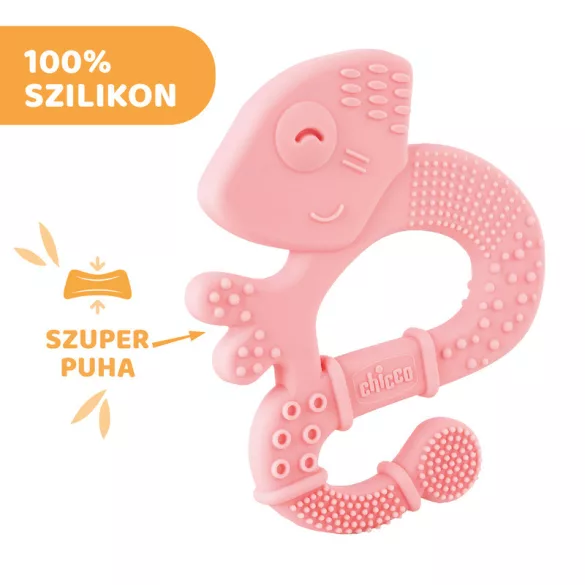 Kaméleon Soft szuperpuha rágóka - szilikon kifejezetten a fogzás kényes szakaszára