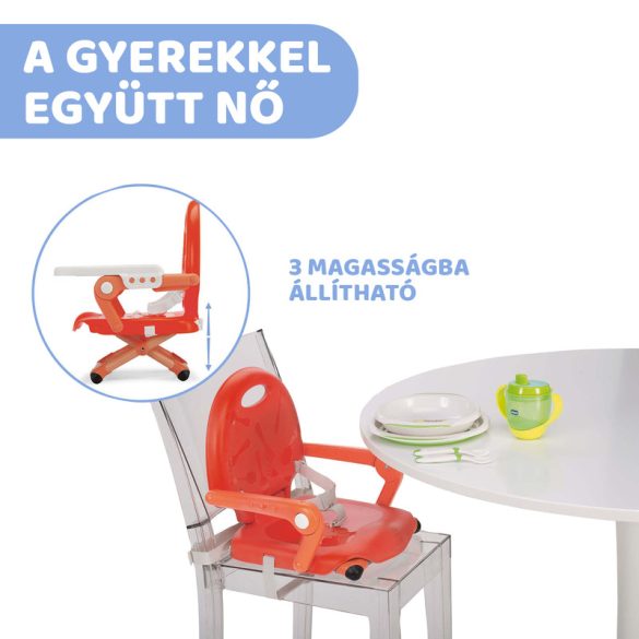 Pocket Snack székmagasító 15 kg-ig hordozható etetőszék