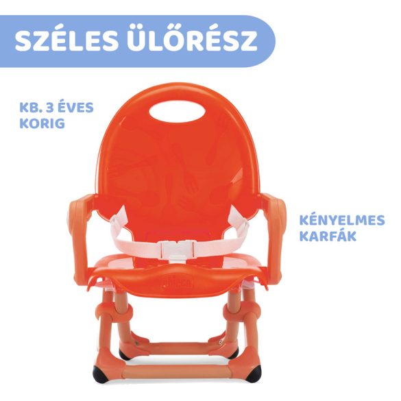 Pocket Snack székmagasító 15 kg-ig hordozható etetőszék