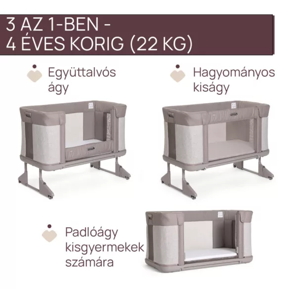 Next 2 Me Forever co-sleeping babaágy 0-4 év