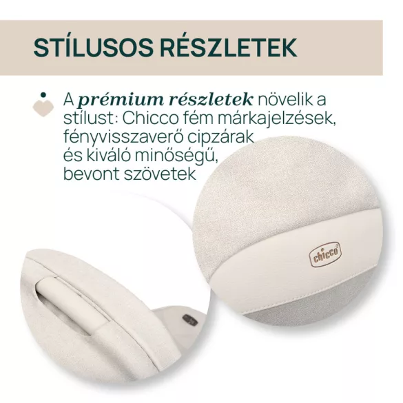 Flexi mózeskosár - csak szettben kapható a Bellagio babakocsihoz Kory Plus hordozóval