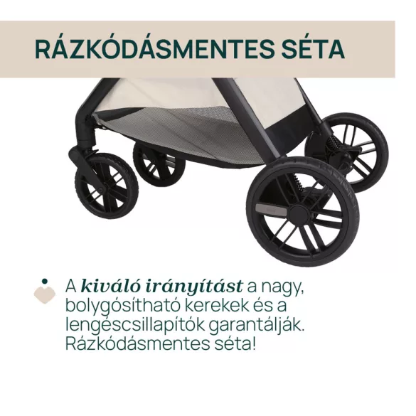 BELLAGIO babakocsi önzáródással Trió rendszerhez 22 kg-ig