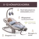 Mia rezgő-zenélő pihenőszék és fotel 0-18 kg zenélő játékkonzollal