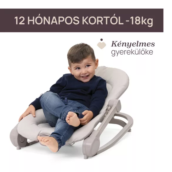 Mia rezgő-zenélő pihenőszék és fotel 0-18 kg zenélő játékkonzollal
