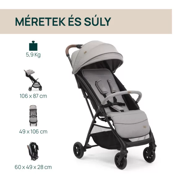 Chicco GLEE babakocsi automata csukódással 0-22 kg, 0-4 év