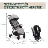 Chicco GLEE babakocsi automata csukódással 0-22 kg, 0-4 év